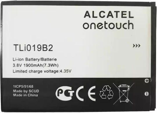 Alcatel TLi019B2 Μπαταρία Αντικατάστασης 1900mAh για Alcatel Pop C7