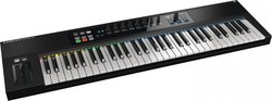 Native Instruments Midi Keyboard Komplete Kontrol S61 με 61 Πλήκτρα σε Μαύρο Χρώμα