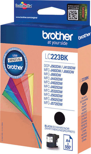 Brother LC223 Original InkJet Printer Ink Black (LC-223BK)