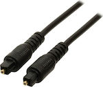 Valueline Optical Audio Cable TOS male - TOS male Μαύρο 5m (VLAP25000B5.00)