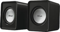 Trust Leto 2.0 2.0 cu Putere 3W în Culoare Negru