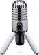 Samson Kondensator (Großmembran) Mikrofon USB Meteor Mic - USB Schreibtisch Stimme in Silver Farbe