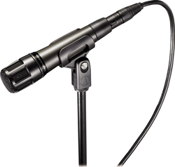 Audio Technica Dynamic XLR Microphone ATM 650 Shock Mounted/Clip On for Studio