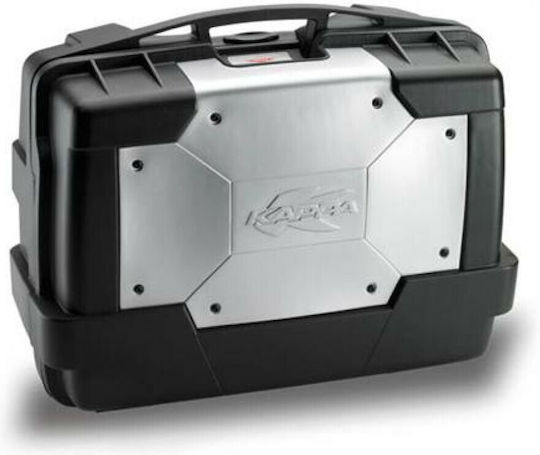 Kappa Moto KGR46 Monocheie Geanta Laterala pentru Motociclete Stanga 46lt in Argintiu culoare