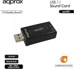 Approx USB71 External USB 7.1 Sound Card