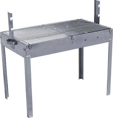 Biofan Γαλβανιζέ Charcoal Grill 73x40cm