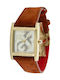 Gianfranco Ferre Watch with Brown Leather Strap GF9017L15