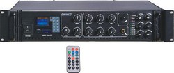 Master Audio Integrated Commercial Amplifier 6 Zone 350W/100V Equipped with USB/FM Black