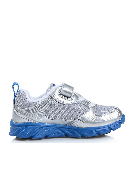 Fila Kids Sports Shoes Running with Hoop & Loop Closure Gray