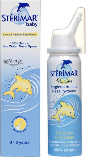 Sterimar Baby Nasal Hygiene Назален спрей с морска вода за бебета и деца 100мл