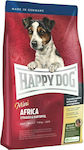 Happy Dog Sensible Mini Africa 1kg Dry Food Grain-Free for Adult Small Breed Dogs with Potatoes and Poultry