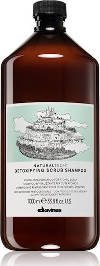 Davines NaturalTech Detoxifying Scrub Shampoo Shampoos against Dry Scalp for All Hair Types 1000ml