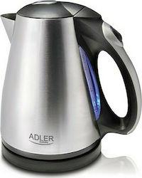 Adler 1.8lt με Ισχύ 2200W Ασημί AD 1238