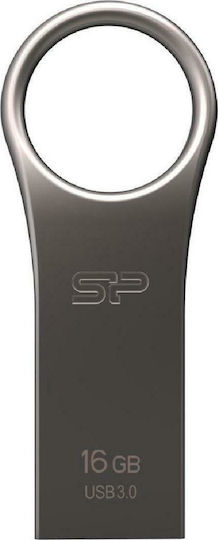 Silicon Power Jewel J80 16GB USB 3.0 Stick Silver