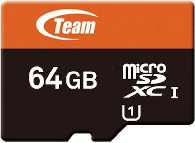 TeamGroup microSDXC 64GB Clasa 10 U1 UHS-I