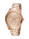 Esprit Uhr Chronograph mit Rose Gold Metallarmband