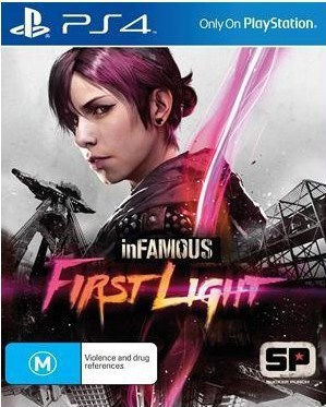 infamous first light ps4 cover