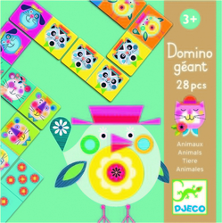 Djeco Board Game Ντόμινο Ζωάκια 28τμχ 2+ Years 08104