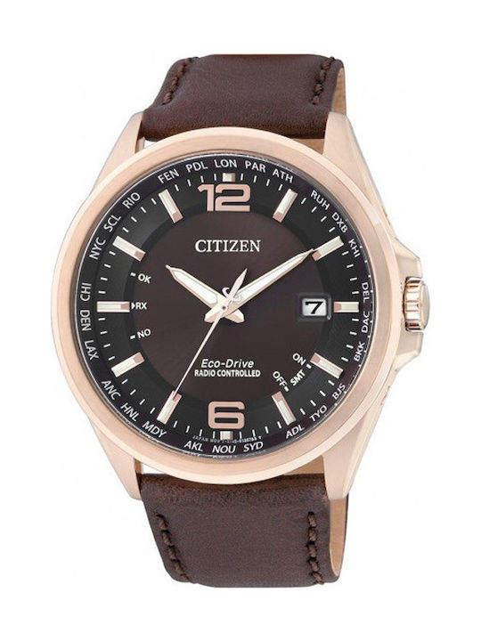 Citizen Uhr Eco - Antrieb mit Braun