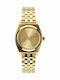 Nixon Damen Uhr mit Gold Metallarmband