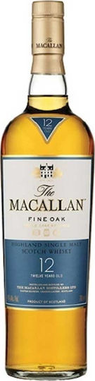 Fine Oak Old Single Malt Ουίσκι 12 Ετών Σκωτίας σε Κουτί 40% 700ml
