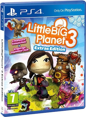 LittleBigPlanet 3 Extras Edition PS4 Game