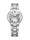 Raymond Weil Γυναικείο Ρολόι Μπαταρίας με Ασημί Μεταλλικό Μπρασελέ