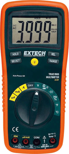 Extech Digital Multimeter True RMS EX430