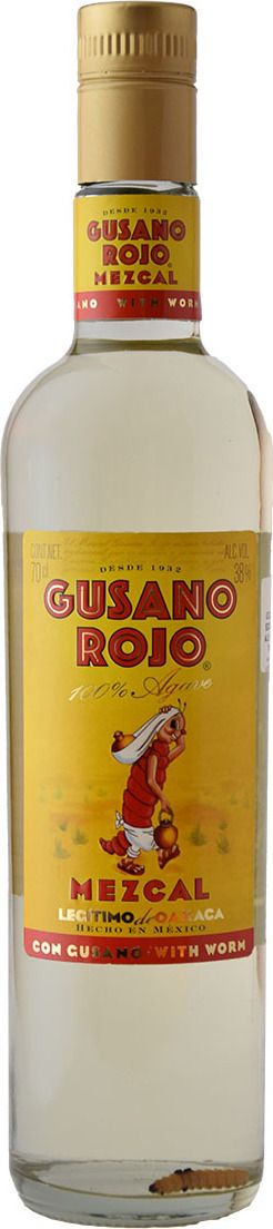 Gusano Rojo Mezcal Reposado 2 Ani 38% 700ml | Skroutz Romania