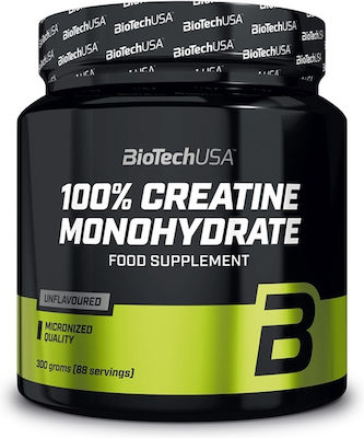 Biotech USA 100% Creatine Monohydrate 5000mg Necondimentat 300gr