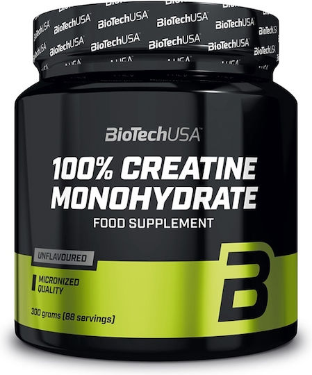 Biotech USA 100% Creatine Monohydrate Unflavoured 300gr