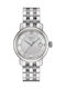 Tissot Дамски Часовник 29mm Кварцов със Сребриста Метална Верижка