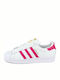 Adidas Παιδικά Sneakers Cloud White / Bold Pink