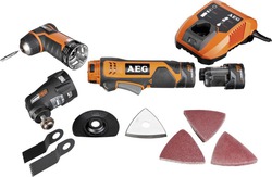 AEG Tools Omni 12C-0 Li-152B KIT1 Παλινδρομικό Πολυεργαλείο 12V 2x1.5Ah AEG Tools Omni 12C-0 Li-152B KIT1 Παλινδρομικό Πολυεργαλείο 12V 2x1.5Ah