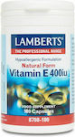 Lamberts Vitamin E Βιταμίνη για Αντιοξειδωτικό 400iu 180 κάψουλες