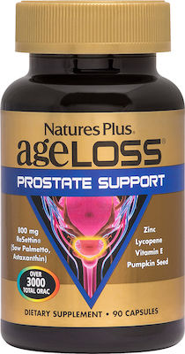 Nature's Plus Ageloss Prostate Support Ergänzungsmittel für die Prostatagesundheit 90 Mützen