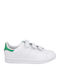 Stan Smith Stan Smith Детски маратонки Low Бели Обувки / Зелени