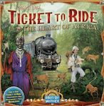 Days of Wonder Board Game Ticket to Ride: The Heart of Africa for 2-5 Players 8+ Years DOW720117 (EN)