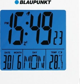 Blaupunkt Tisch-Digitaluhr mit Wecker CL02WH