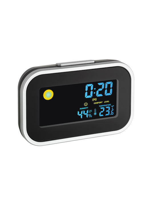 TFA Tabletop Digital Clock with Alarm 60.2015