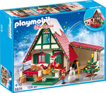 Playmobil Christmas Η Καλύβα Του Άη Βασίλη για 4-10 ετών