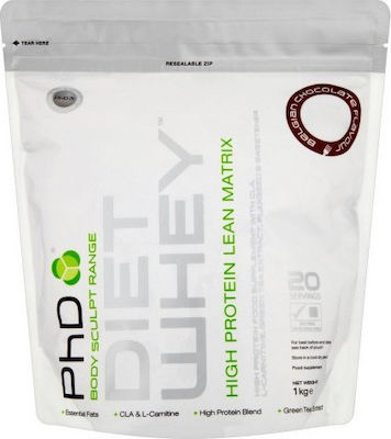 PhD Diet Whey Body Sculpt Πρωτεΐνη Ορού Γάλακτος με Γεύση Vanilla Cream 1kg