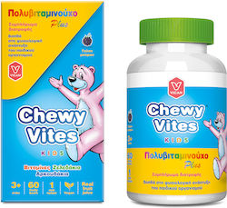 Chewy Vites Kids Multi Vitamin Plus Multivitamină 60 Gummies