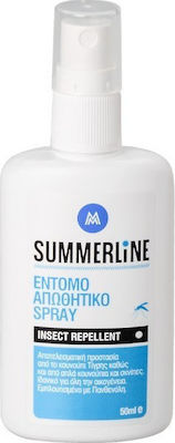 Medisei Summerline Εντομοαπωθητική Λοσιόν σε Spray Κατάλληλη για Παιδιά 50ml