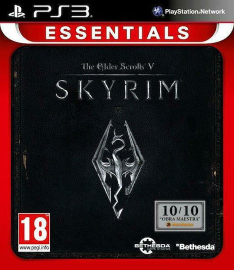 The Elder Scrolls V Skyrim (Essentials) Grundlegende Informationen Ausgabe PS3 Spiel (Gebraucht)