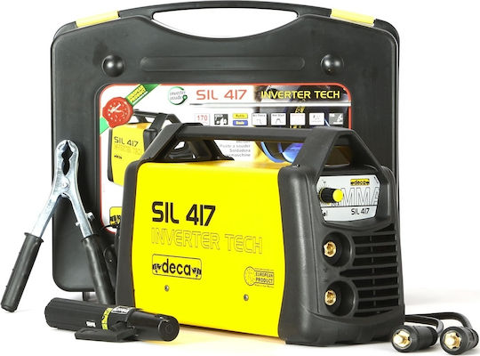 Deca Sil 417 Welding Machine Inverter TIG / MMA with Maximum Welding Current 170A and Duty Cycle 7%