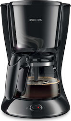 Philips HD7461 Filter Coffee Machine 1000W Black