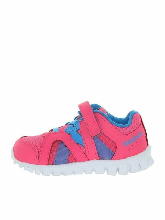 REALFLEX Αθλητικά Παιδικά Παπούτσια Running με Σκρατς Φούξια