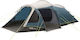 Outwell Camping Tent Tunnel Blue with Double Cloth 4 Seasons for 4 People 320x260x140cm