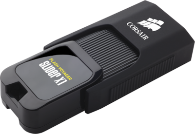 Corsair Voyager Slider X1 64GB USB 3.0 Stick Schwarz